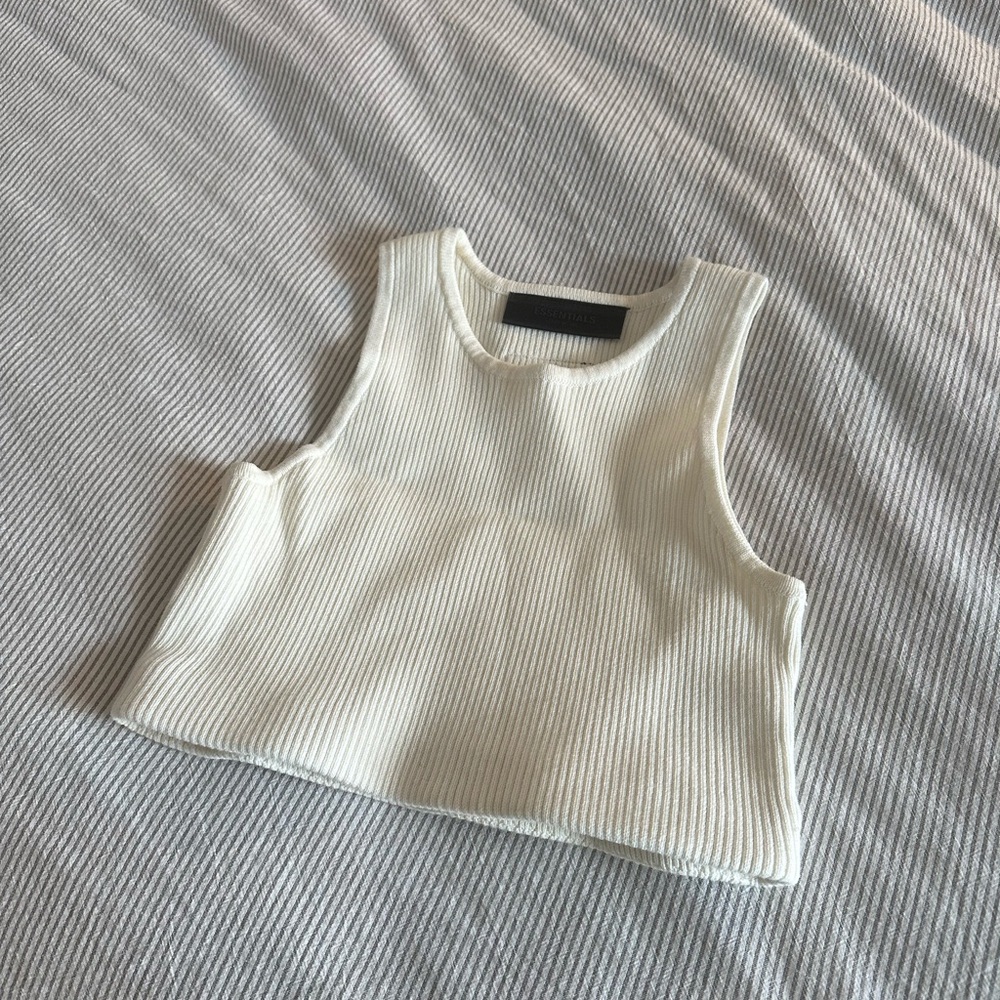 Essentials Cropped Vest